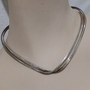 Sterling Choker Mexico Taxco Vintage 25 Grams